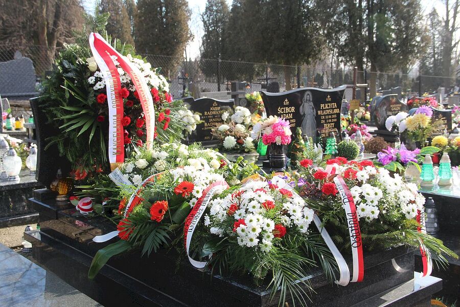 15.02.2020, Bolechowice. Pogrzeb Agaty Michałek-Budzicz. Fot. IPN