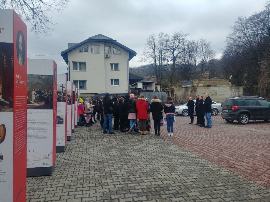14.02.2020, Rytro. Otwarcie wystawy „Polski gen wolności”. Fot. IPN
