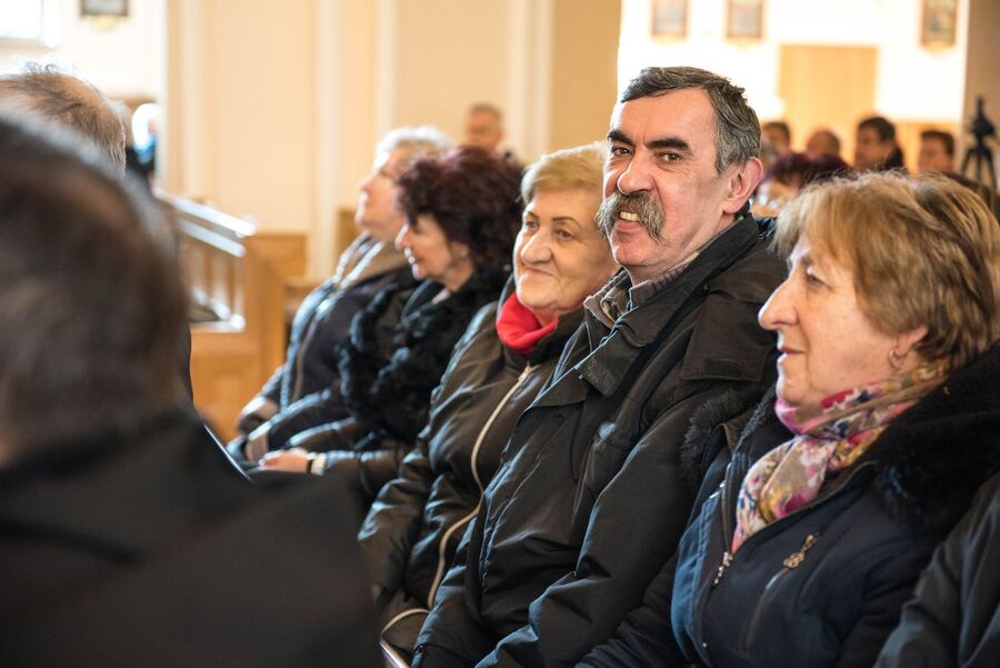 73. rocznica śmierci Józefa Kurasia „Ognia” – Waksmund, 15 lutego 2020 r. Fot. Agnieszka Masłowska IPN