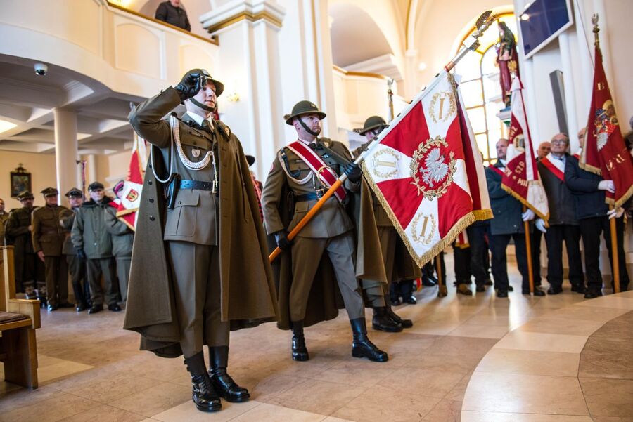 73. rocznica śmierci Józefa Kurasia „Ognia” – Waksmund, 15 lutego 2020 r. Fot. Agnieszka Masłowska IPN