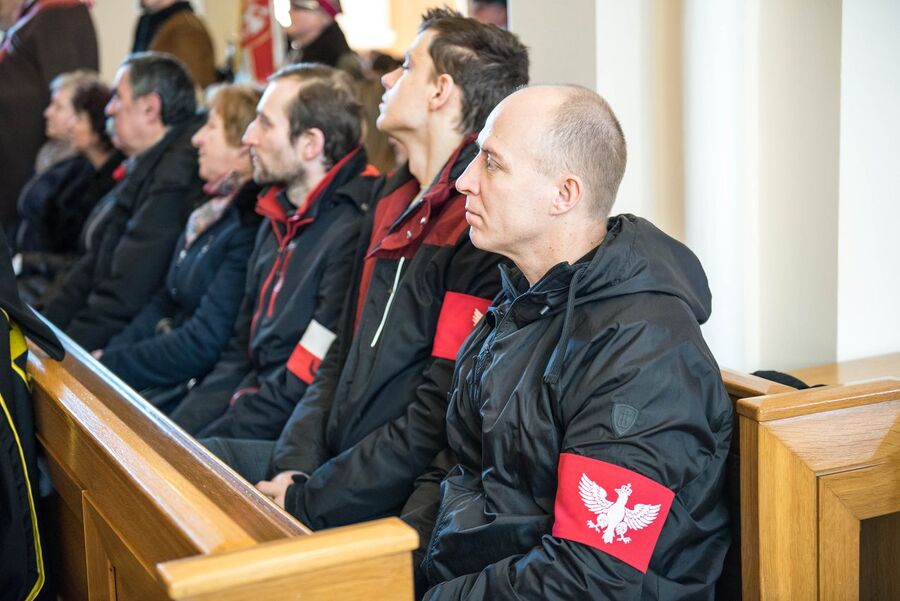 73. rocznica śmierci Józefa Kurasia „Ognia” – Waksmund, 15 lutego 2020 r. Fot. Agnieszka Masłowska IPN