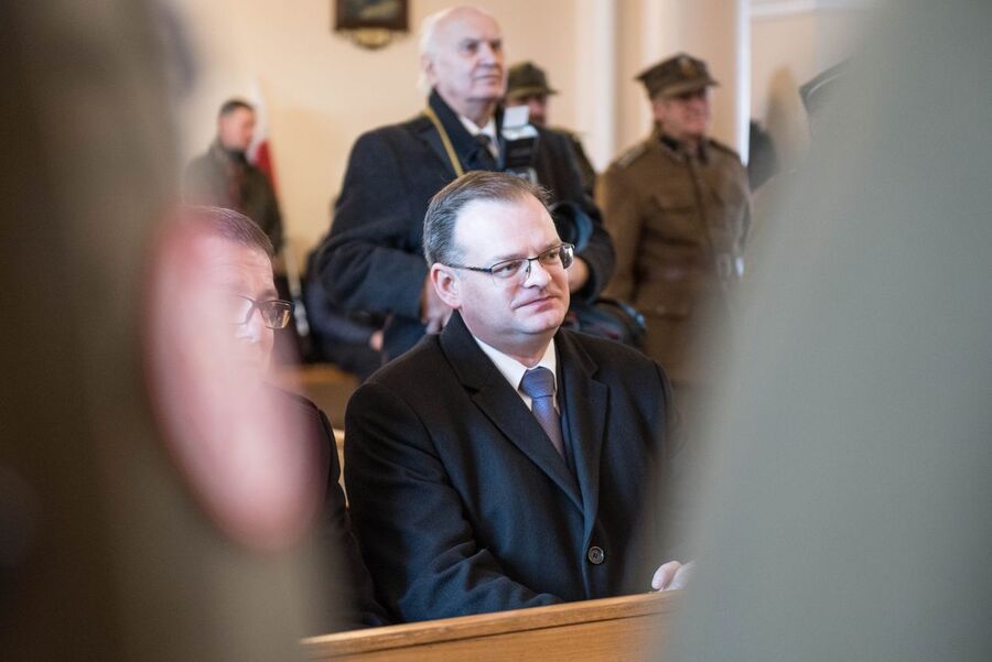 73. rocznica śmierci Józefa Kurasia „Ognia” – Waksmund, 15 lutego 2020 r. Fot. Agnieszka Masłowska IPN