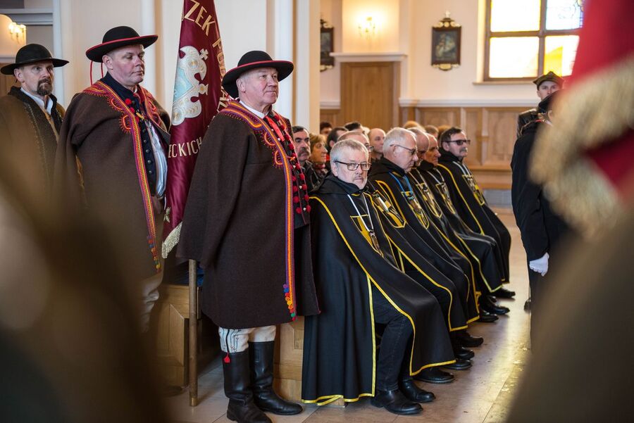 73. rocznica śmierci Józefa Kurasia „Ognia” – Waksmund, 15 lutego 2020 r. Fot. Agnieszka Masłowska IPN