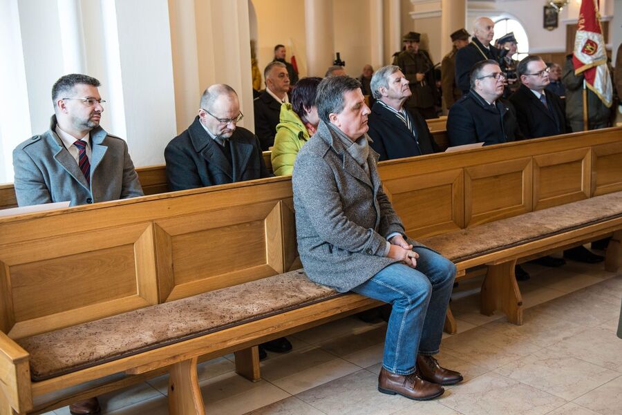 73. rocznica śmierci Józefa Kurasia „Ognia” – Waksmund, 15 lutego 2020 r. Fot. Agnieszka Masłowska IPN