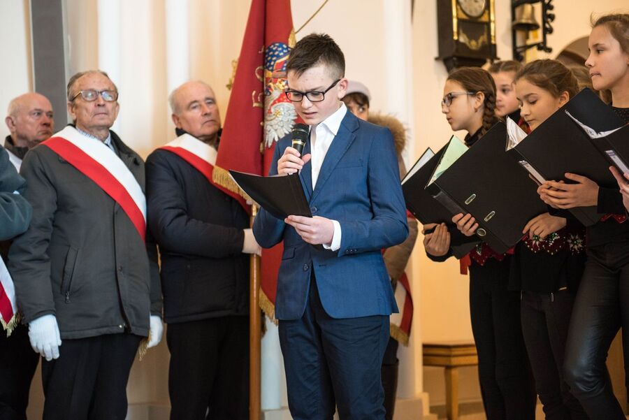 73. rocznica śmierci Józefa Kurasia „Ognia” – Waksmund, 15 lutego 2020 r. Fot. Agnieszka Masłowska IPN