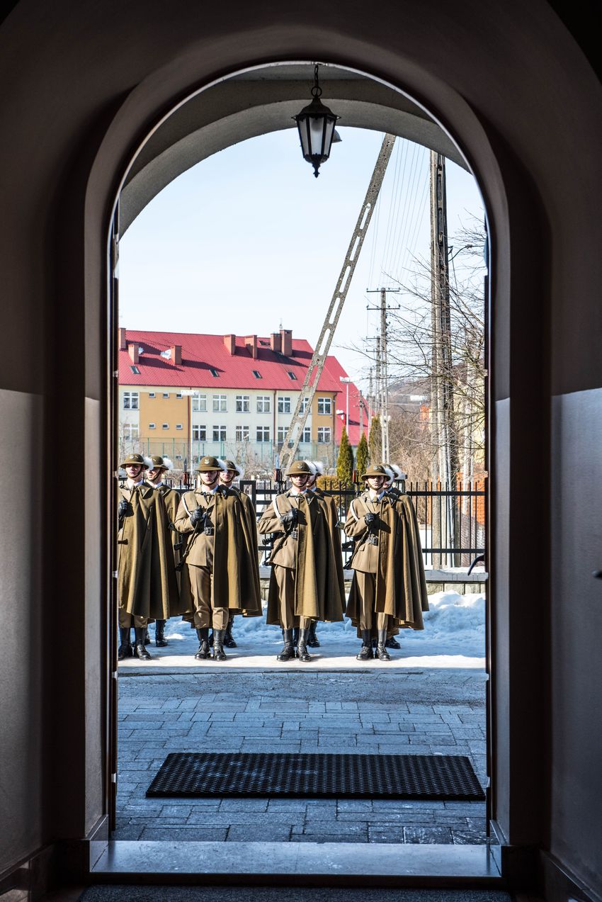 73. rocznica śmierci Józefa Kurasia „Ognia” – Waksmund, 15 lutego 2020 r. Fot. Agnieszka Masłowska IPN