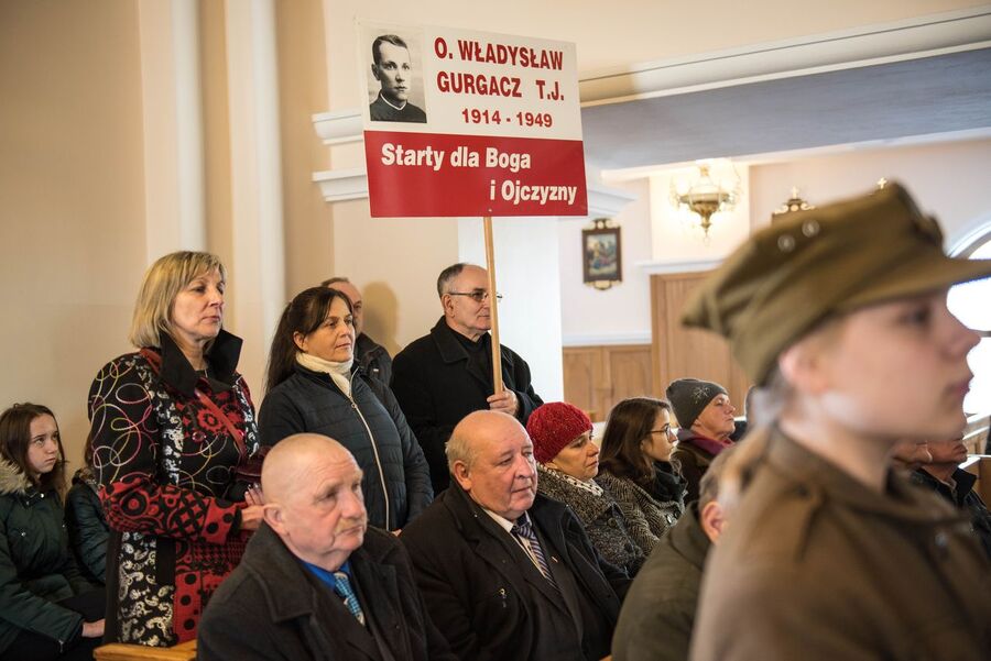 73. rocznica śmierci Józefa Kurasia „Ognia” – Waksmund, 15 lutego 2020 r. Fot. Agnieszka Masłowska IPN