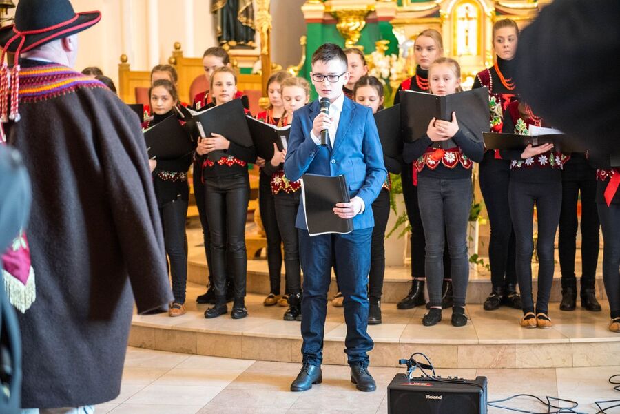 73. rocznica śmierci Józefa Kurasia „Ognia” – Waksmund, 15 lutego 2020 r. Fot. Agnieszka Masłowska IPN