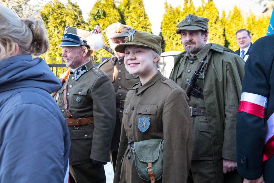 73. rocznica śmierci Józefa Kurasia „Ognia” – Waksmund, 15 lutego 2020 r. Fot. Agnieszka Masłowska IPN