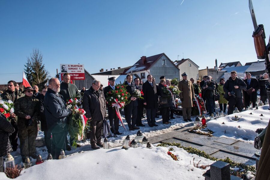 73. rocznica śmierci Józefa Kurasia „Ognia” – Waksmund, 15 lutego 2020 r. Fot. Agnieszka Masłowska IPN