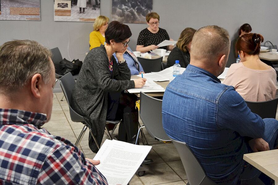 18.02.2020, Kielce. „Korzenie totalitaryzmu” – szkolenie dla nauczycieli. Fot. Katarzyna Pronobis (IPN)