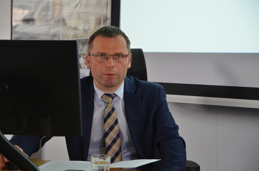 19.02.2020, Kraków. Konferencja naukowa w 80. rocznicę śmierci prof. Jana Z. Włodka. Fot. Janusz Ślęzak (IPN)