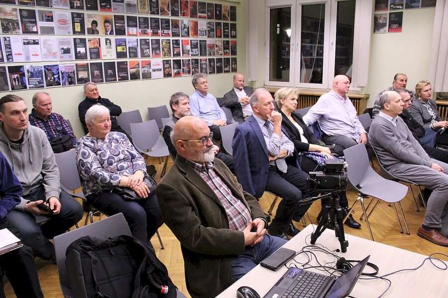 19.02.2020. Spotkanie Krakowskiej Loży Historii Współczesnej. Fot. Dobrosław Rodziewicz (IPN)
