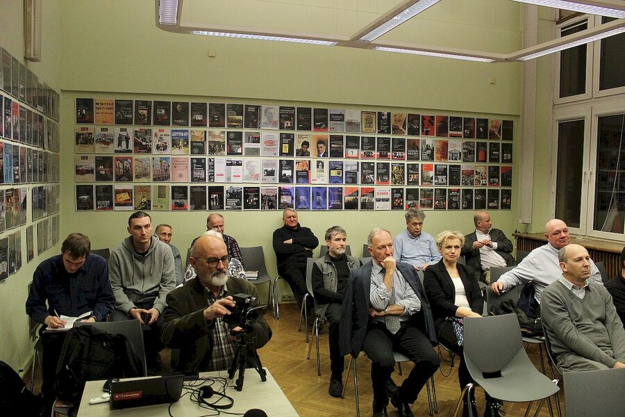 19.02.2020. Spotkanie Krakowskiej Loży Historii Współczesnej. Fot. Dobrosław Rodziewicz (IPN)