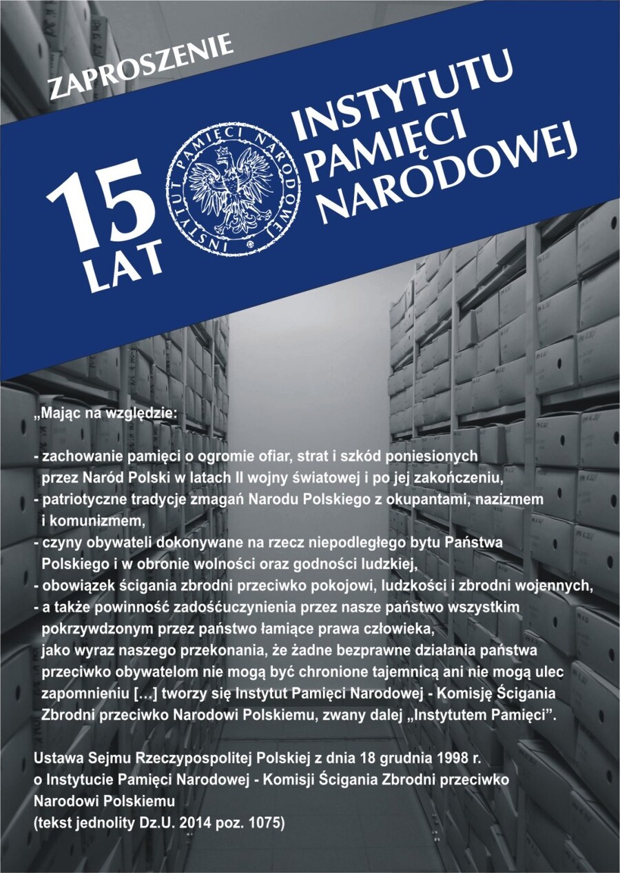 Obchody 15 lecia IPN w Kielcach