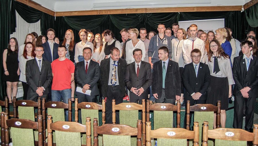 Laureaci konkursu Polskie Siły Zbrojne na Zachodzie (fot. Ewa Frejowska-Kukła)