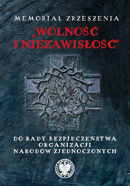 Okładka broszury o WiN