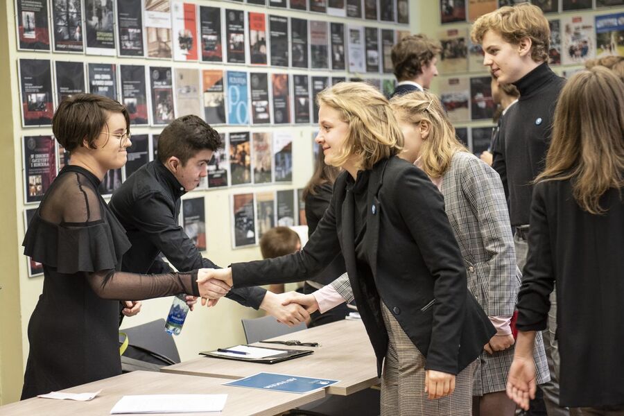 Małopolski Turniej Debat Historycznych – eliminacje w Krakowie, 20.02.2020. Fot. Agnieszka Masłowska IPN