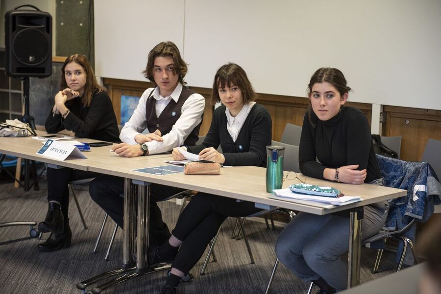 Małopolski Turniej Debat Historycznych – eliminacje w Krakowie, 20.02.2020. Fot. Agnieszka Masłowska IPN