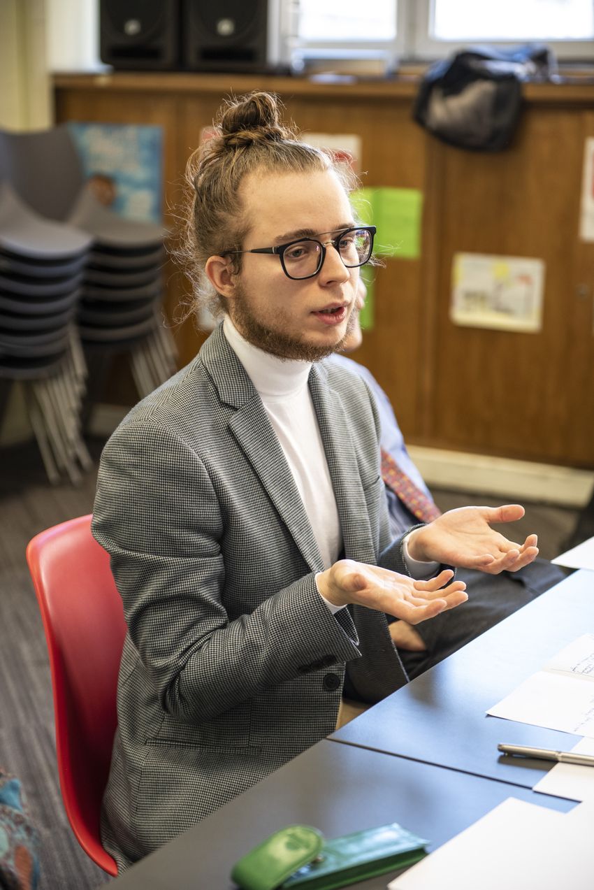 Małopolski Turniej Debat Historycznych – eliminacje w Krakowie, 20.02.2020. Fot. Agnieszka Masłowska IPN