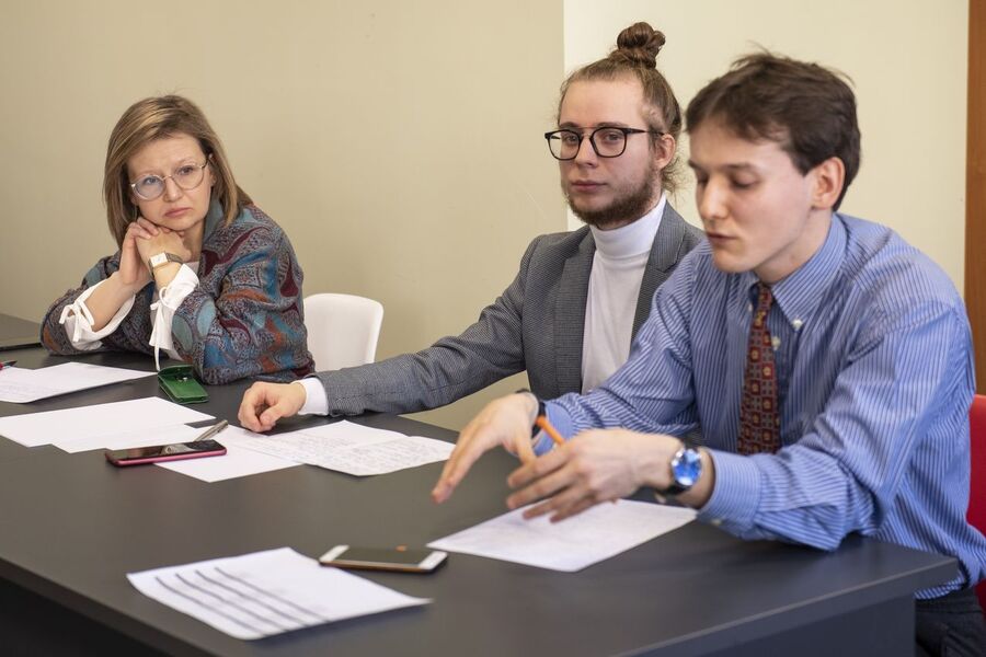 Małopolski Turniej Debat Historycznych – eliminacje w Krakowie, 20.02.2020. Fot. Agnieszka Masłowska IPN