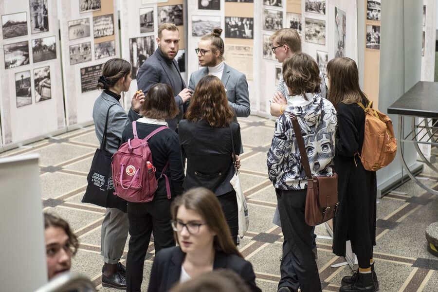 Małopolski Turniej Debat Historycznych – eliminacje w Krakowie, 20.02.2020. Fot. Agnieszka Masłowska IPN