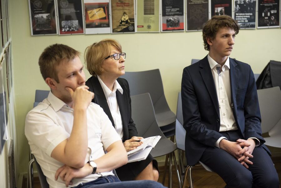 Małopolski Turniej Debat Historycznych – eliminacje w Krakowie, 20.02.2020. Fot. Agnieszka Masłowska IPN