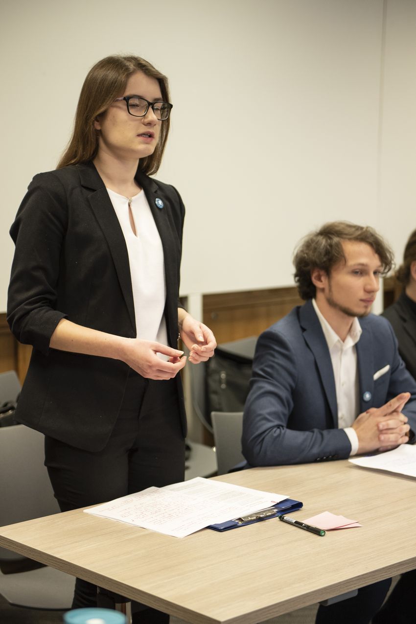 Małopolski Turniej Debat Historycznych – eliminacje w Krakowie, 20.02.2020. Fot. Agnieszka Masłowska IPN