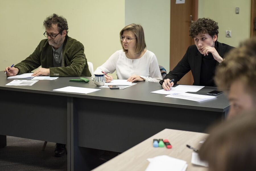 Małopolski Turniej Debat Historycznych – eliminacje w Krakowie, 20.02.2020. Fot. Agnieszka Masłowska IPN