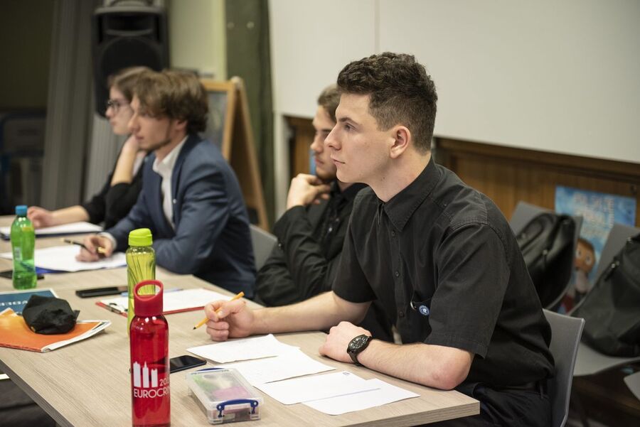 Małopolski Turniej Debat Historycznych – eliminacje w Krakowie, 20.02.2020. Fot. Agnieszka Masłowska IPN