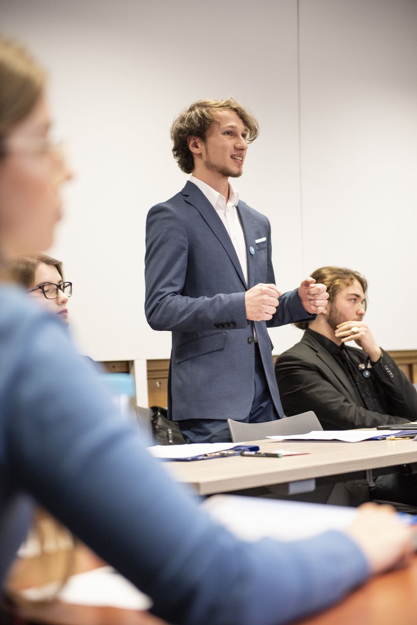 Małopolski Turniej Debat Historycznych – eliminacje w Krakowie, 20.02.2020. Fot. Agnieszka Masłowska IPN