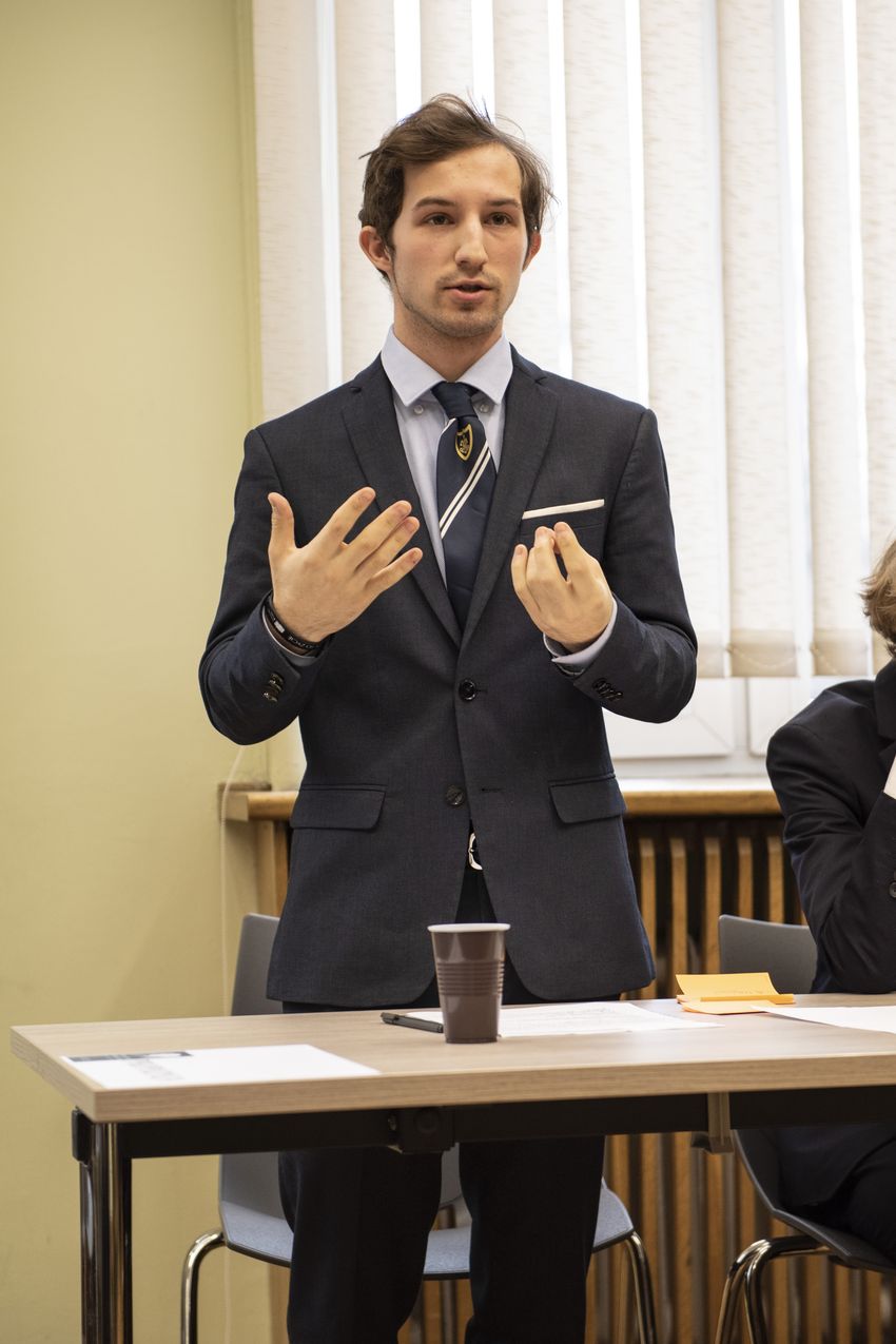 Małopolski Turniej Debat Historycznych – eliminacje w Krakowie, 20.02.2020. Fot. Agnieszka Masłowska IPN