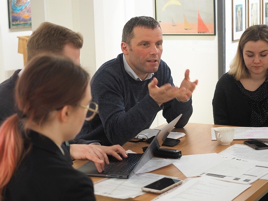 24.02.2020, Nowy Sącz. Eliminacje Małopolskiego Turnieju Debat Historycznych. Fot. Roksana Szczypta-Szczęch (IPN)