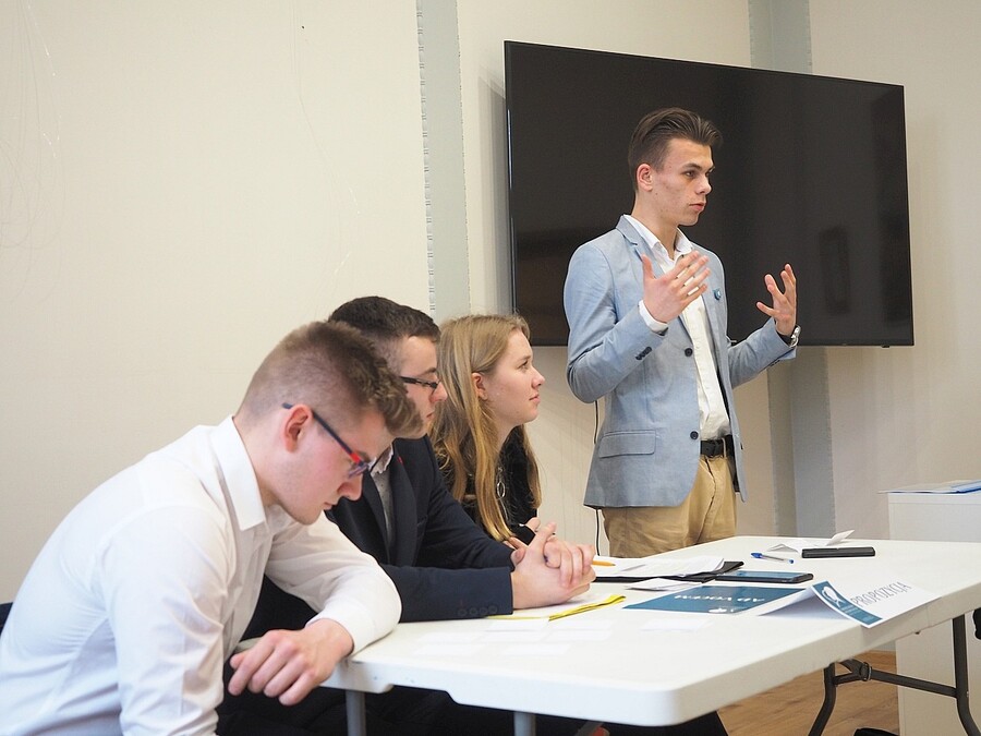 24.02.2020, Nowy Sącz. Eliminacje Małopolskiego Turnieju Debat Historycznych. Fot. Roksana Szczypta-Szczęch (IPN)