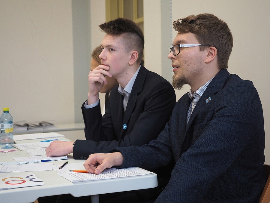 24.02.2020, Nowy Sącz. Eliminacje Małopolskiego Turnieju Debat Historycznych. Fot. Roksana Szczypta-Szczęch (IPN)