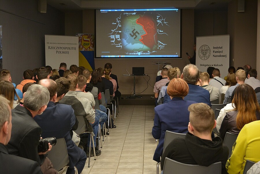 27.02.2020.Kielecka konferencja edukacyjna „Ślubujemy nie złożyć broni! Antykomunistyczne podziemie niepodległościowe w Polsce”. Fot. Katarzyna Pronobis (IPN)