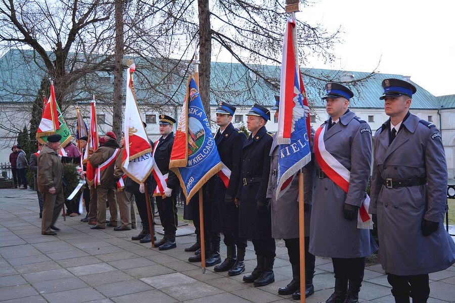 1.03.2020. Kieleckie obchody Narodowego Dnia Pamięci Żołnierzy Wyklętych. Fot. Katarzyna Pronobis (IPN)
