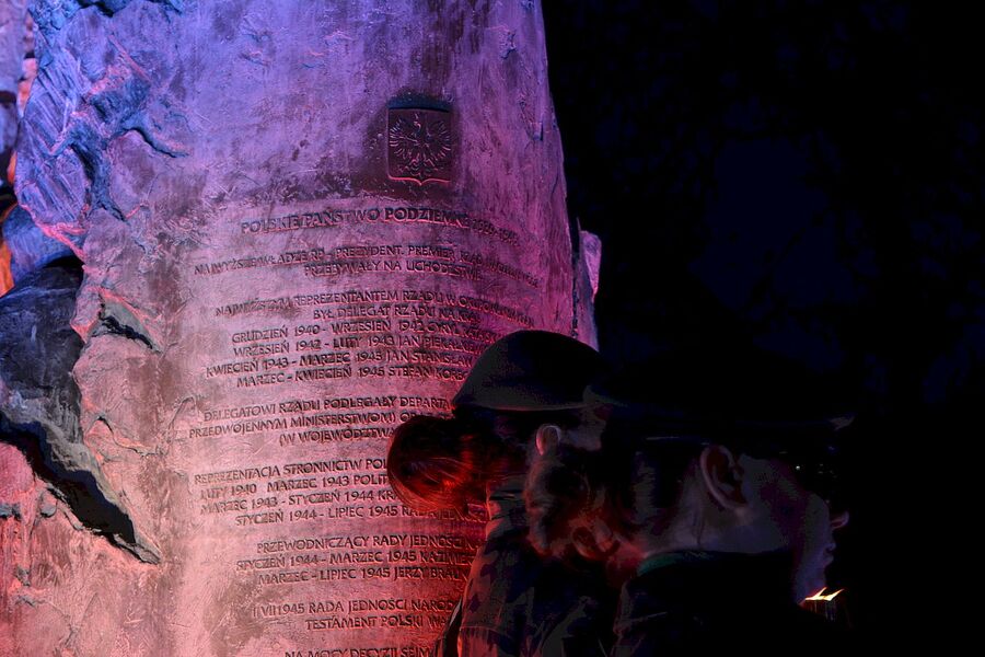 1.03.2020. Kieleckie obchody Narodowego Dnia Pamięci Żołnierzy Wyklętych. Fot. Katarzyna Pronobis (IPN)