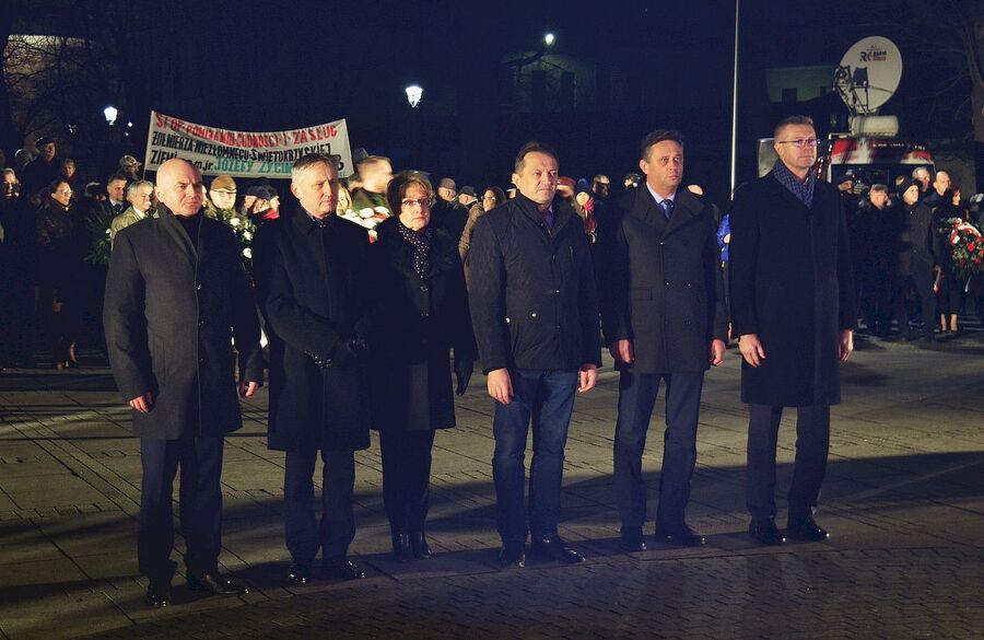 1.03.2020. Kieleckie obchody Narodowego Dnia Pamięci Żołnierzy Wyklętych. Fot. Katarzyna Pronobis (IPN)