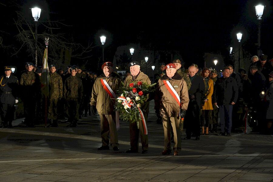 1.03.2020. Kieleckie obchody Narodowego Dnia Pamięci Żołnierzy Wyklętych. Fot. Katarzyna Pronobis (IPN)