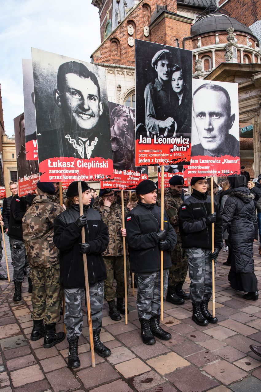 Narodowy Dzień Pamięci Żołnierzy Wyklętych – Kraków, 1 marca 2020. Fot. Agnieszka Masłowska IPN