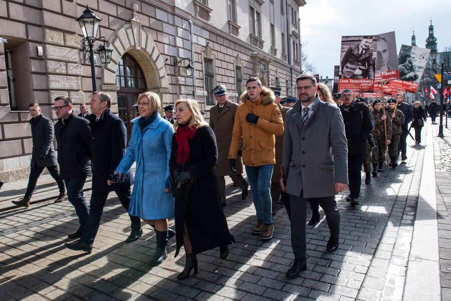 Narodowy Dzień Pamięci Żołnierzy Wyklętych – Kraków, 1 marca 2020. Fot. Agnieszka Masłowska IPN