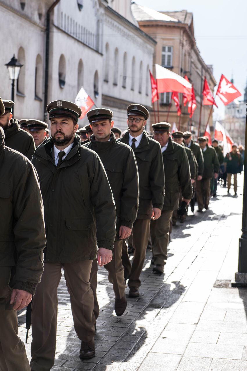 Narodowy Dzień Pamięci Żołnierzy Wyklętych – Kraków, 1 marca 2020. Fot. Agnieszka Masłowska IPN