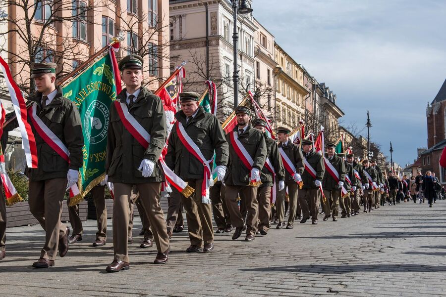 Narodowy Dzień Pamięci Żołnierzy Wyklętych – Kraków, 1 marca 2020. Fot. Agnieszka Masłowska IPN