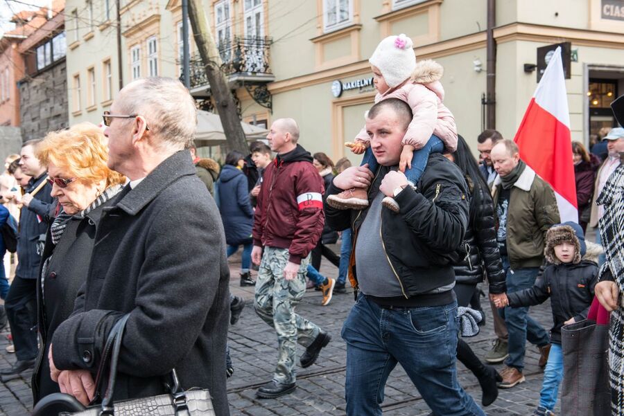 Narodowy Dzień Pamięci Żołnierzy Wyklętych – Kraków, 1 marca 2020. Fot. Agnieszka Masłowska IPN