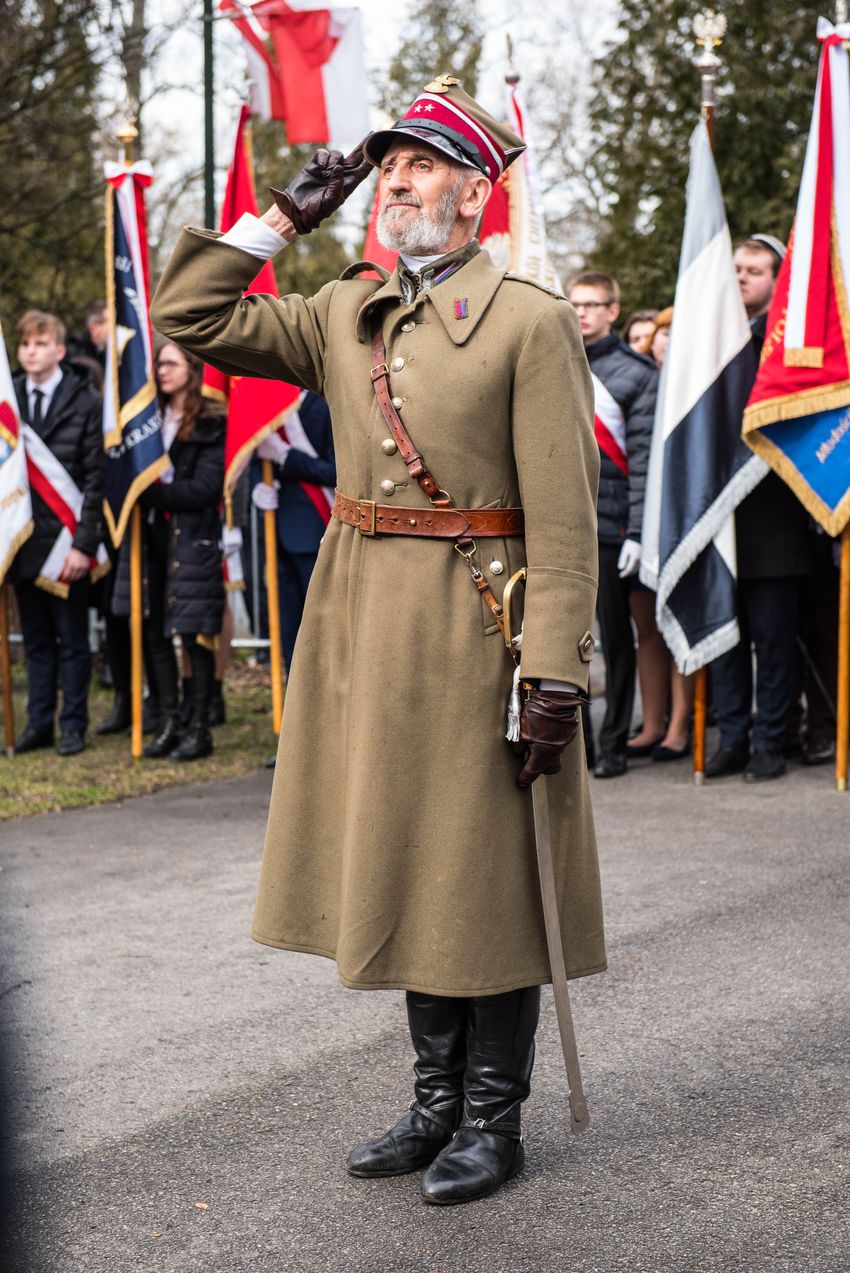 Narodowy Dzień Pamięci Żołnierzy Wyklętych – Kraków, 1 marca 2020. Fot. Agnieszka Masłowska IPN