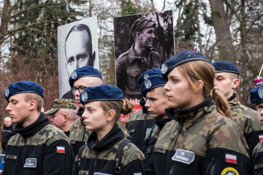 Narodowy Dzień Pamięci Żołnierzy Wyklętych – Kraków, 1 marca 2020. Fot. Agnieszka Masłowska IPN