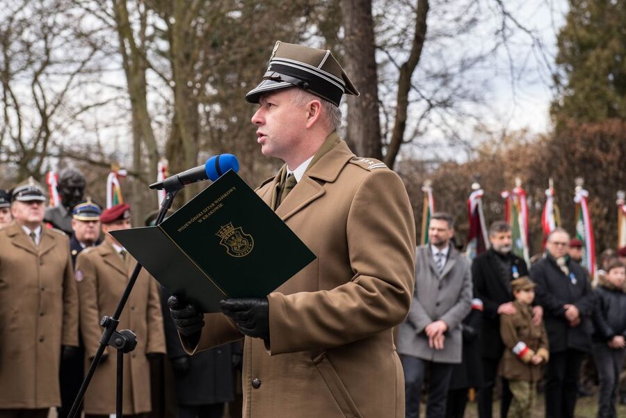 Narodowy Dzień Pamięci Żołnierzy Wyklętych – Kraków, 1 marca 2020. Fot. Agnieszka Masłowska IPN