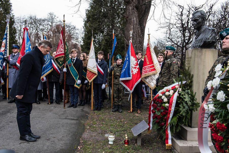 Narodowy Dzień Pamięci Żołnierzy Wyklętych – Kraków, 1 marca 2020. Fot. Agnieszka Masłowska IPN