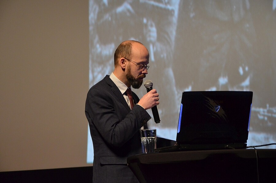 3.03.2020, Kraków. Spotkania edukacyjne i projekcje filmów w krakowskim kinie Kijów. Fot. Janusz Ślęzak (IPN)